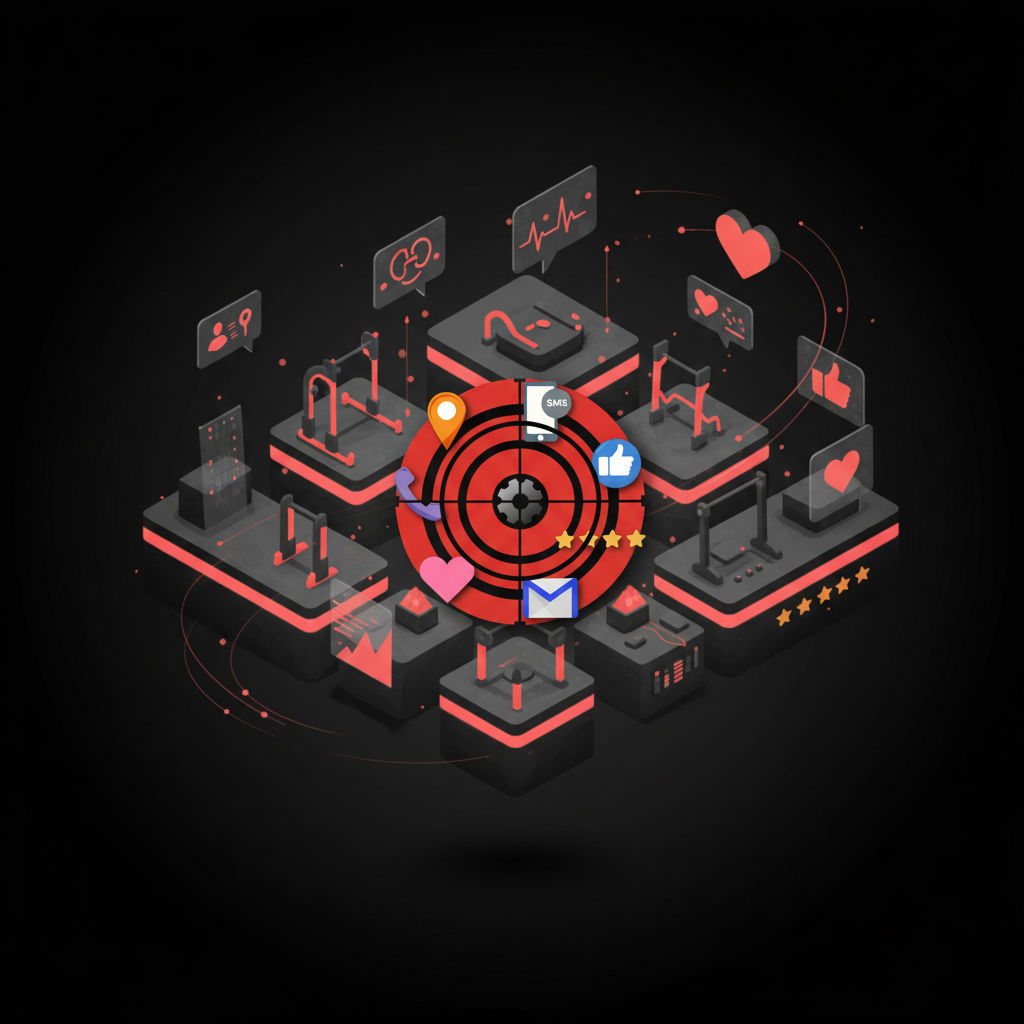 Cover illustration for Automating personalized fitness programs with non-invasive biometric data for gyms and fitness studios, a gyms and fitness studios build write-up