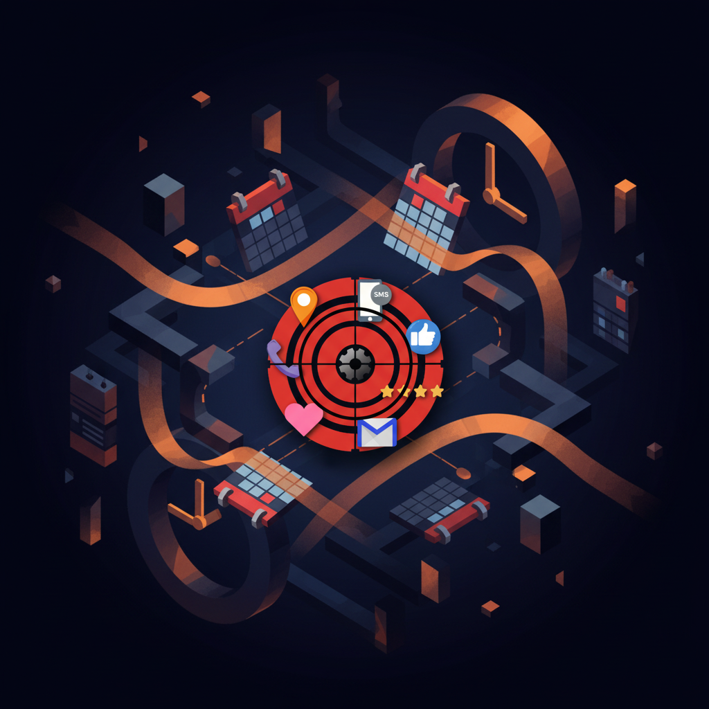 Cover illustration for Two-Way Calendar Synchronization for Single Appointments in Law Firms, a law firms and legal practices build write-up